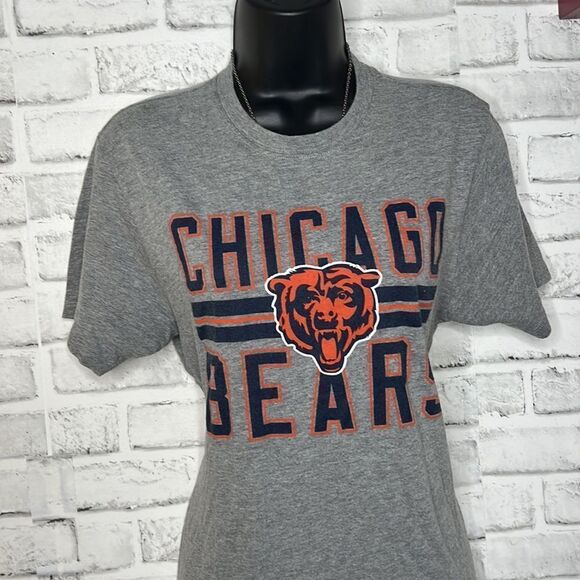 CHICAGO BEARS '47 BRAND SLATE ADULT GREY T-SHIRT Size Small - Picture 3 of 5